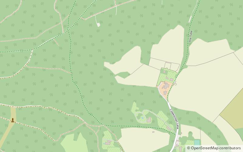 Colekitchen Down location map