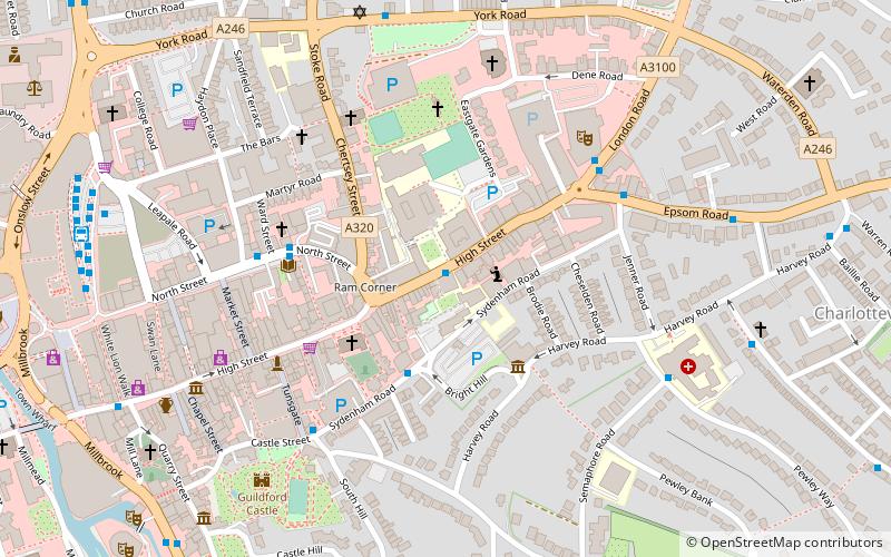 Royal Grammar School location map