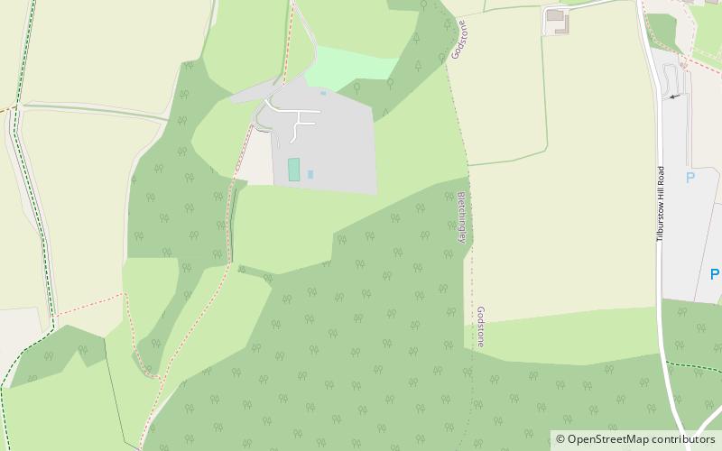 Godstone Ponds location map