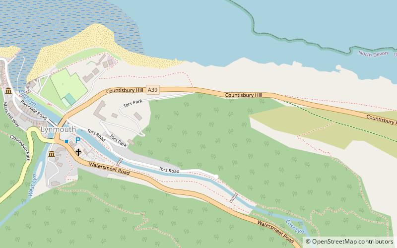 myrtlebury lynton location map