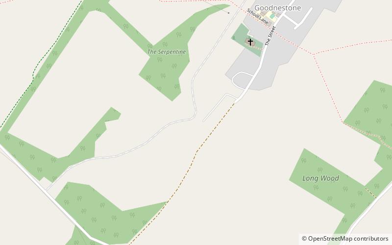 Goodnestone Park location map