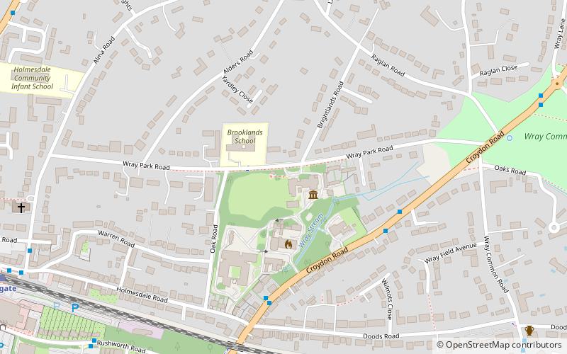 Surrey Fire Museum Trust location map
