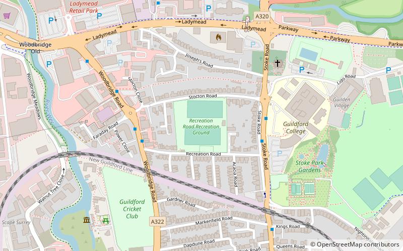 Sports Ground location map