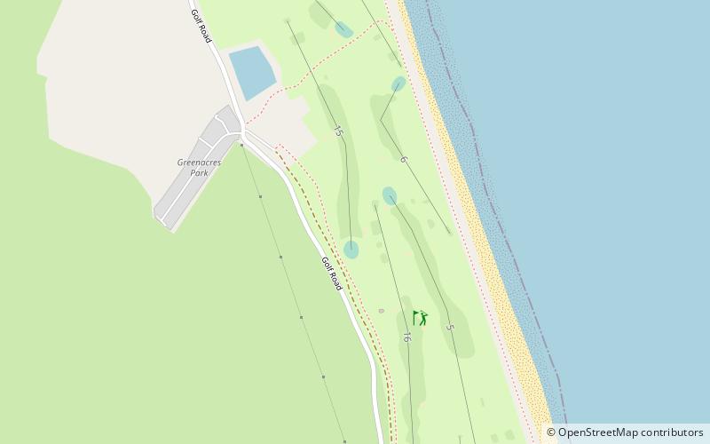 Royal Cinque Ports Golf Club location map