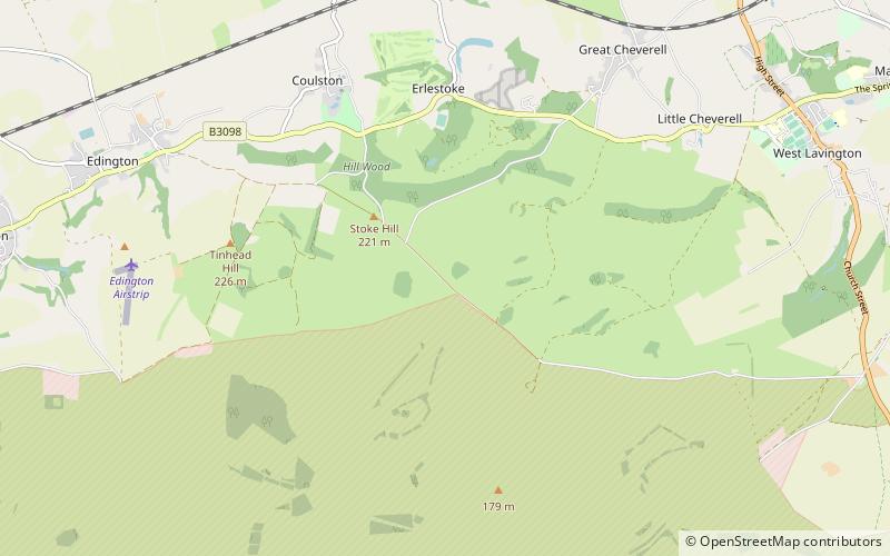 Wessex Ridgeway location map