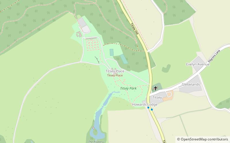 Titsey Place location map