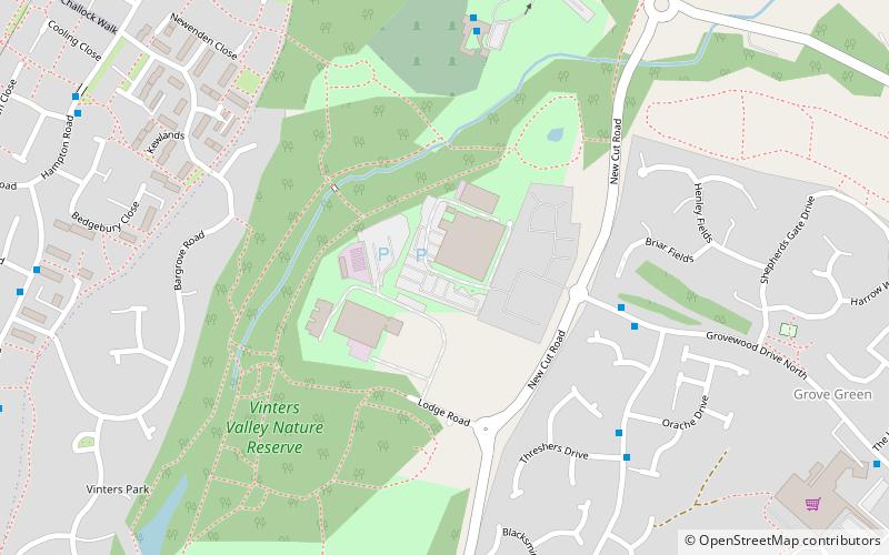 The Maidstone Studios location map