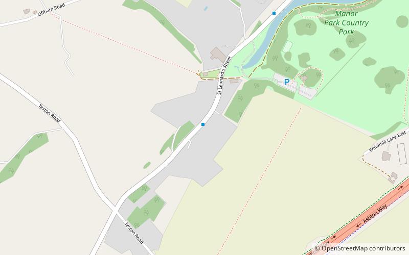 Manor Park Country Park location map