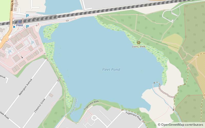 Fleet Pond location map