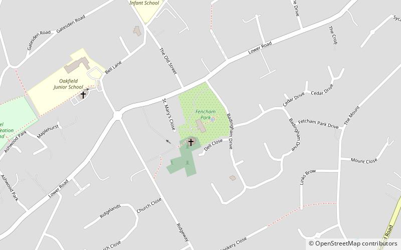 Fetcham Park House location map