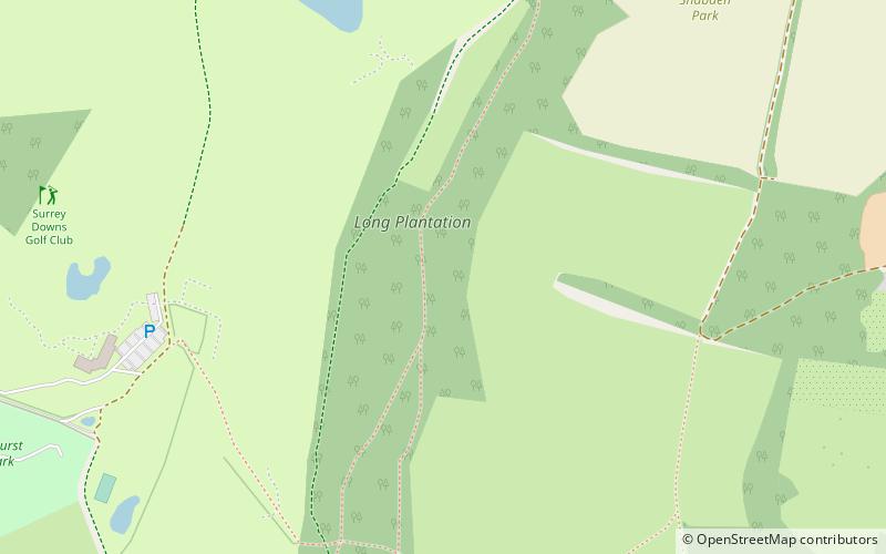 Chipstead Downs location map