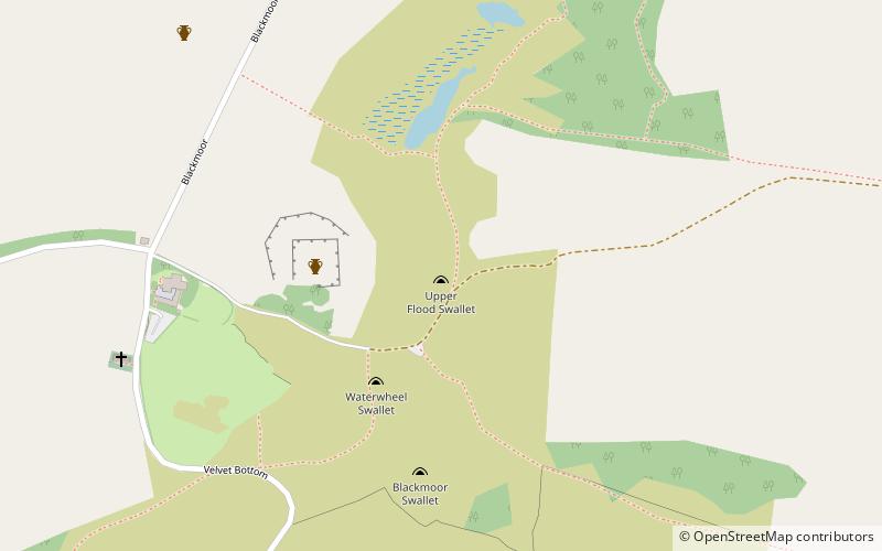 Upper Flood Swallet location map