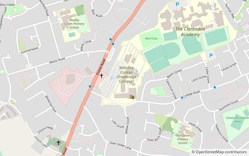 Wiltshire College location map