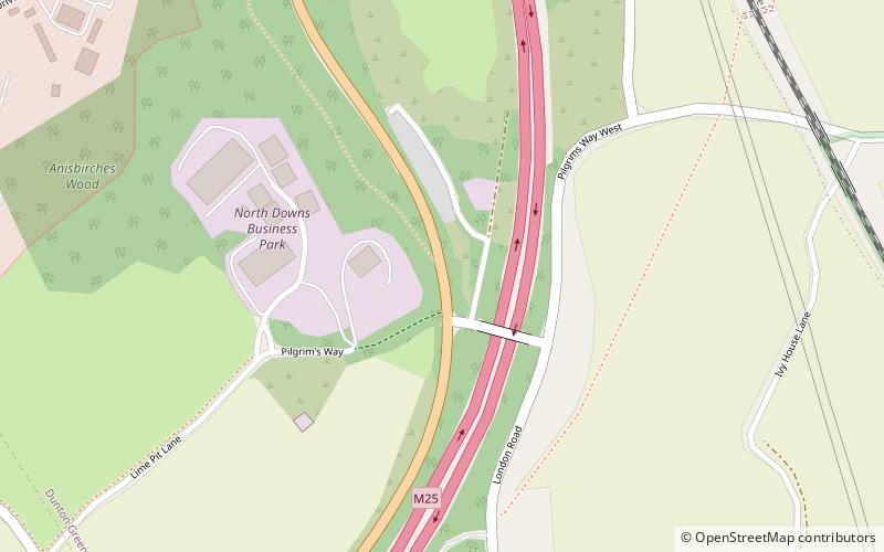 polhill anglo saxon cemetery kent downs location map