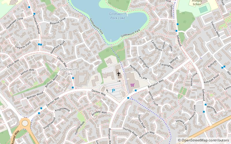 St Andrew's Church location map