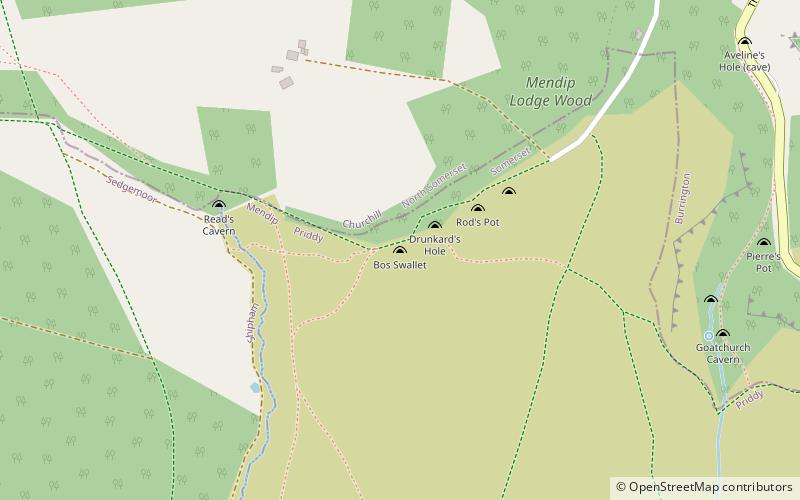 Bos Swallet location map