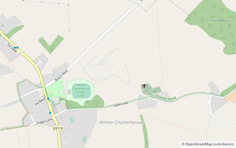 Hinton House location map