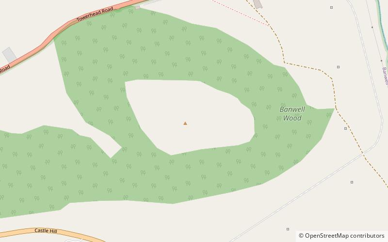 Banwell Camp location map