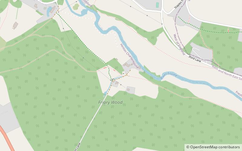 friary bradford on avon location map