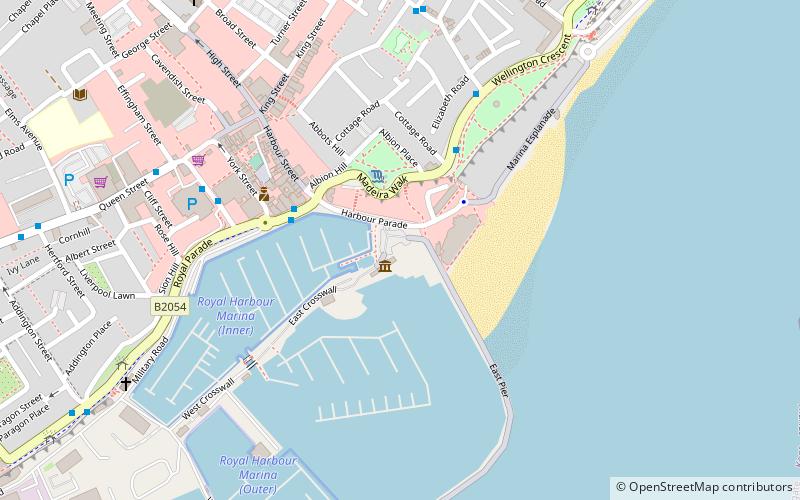 Ramsgate Maritime Museum location map
