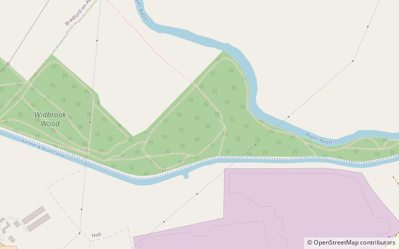 Widbrook Wood location map