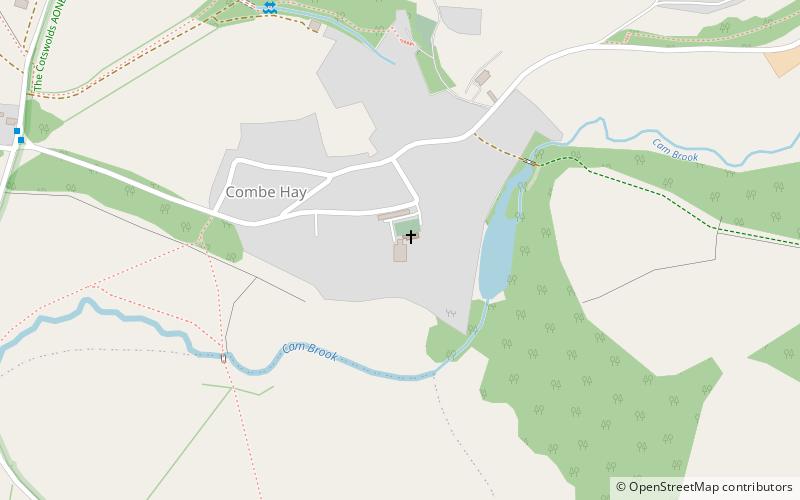 Combe Hay Manor location map