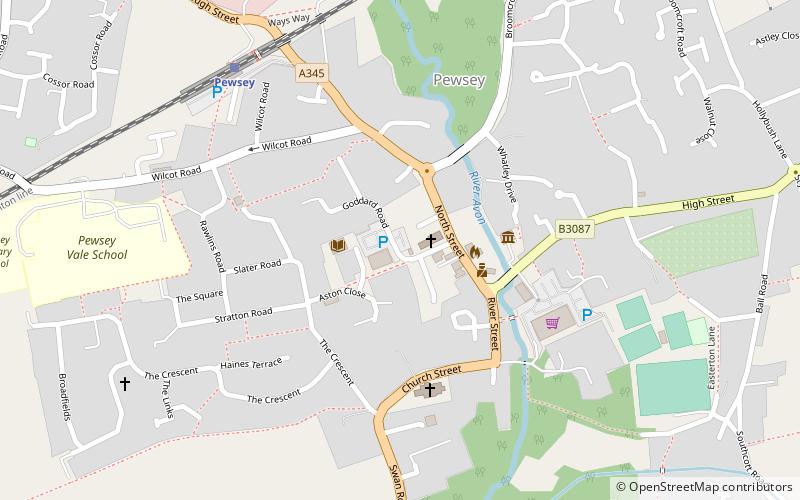 Bouverie Hall location map