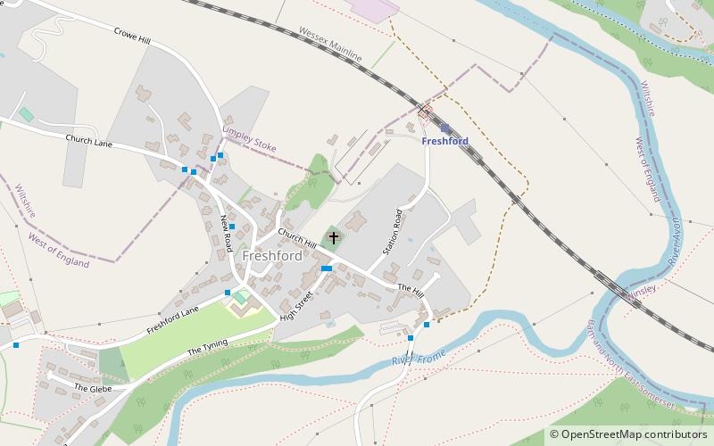 freshford manor bradford on avon location map
