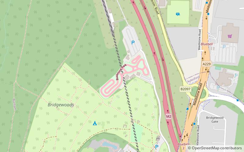 Buckmore Park Kart Circuit location map