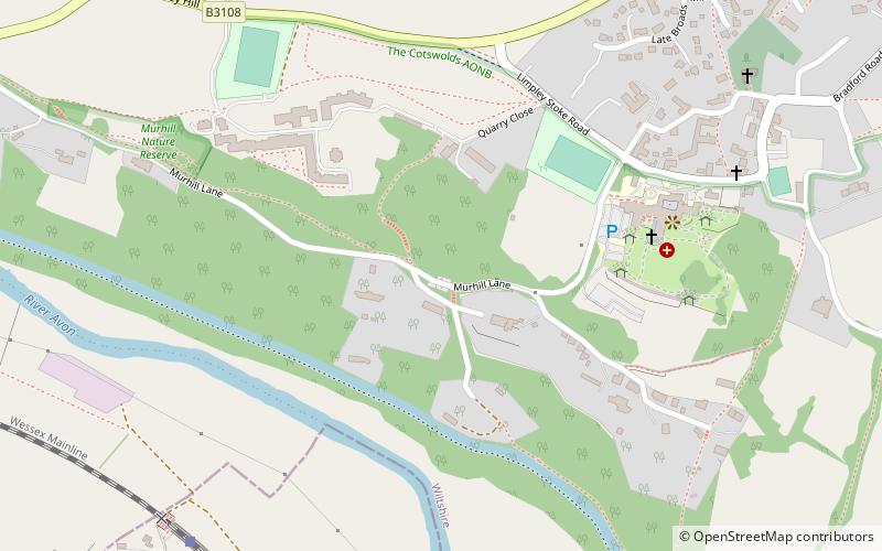winsley mines bradford on avon location map
