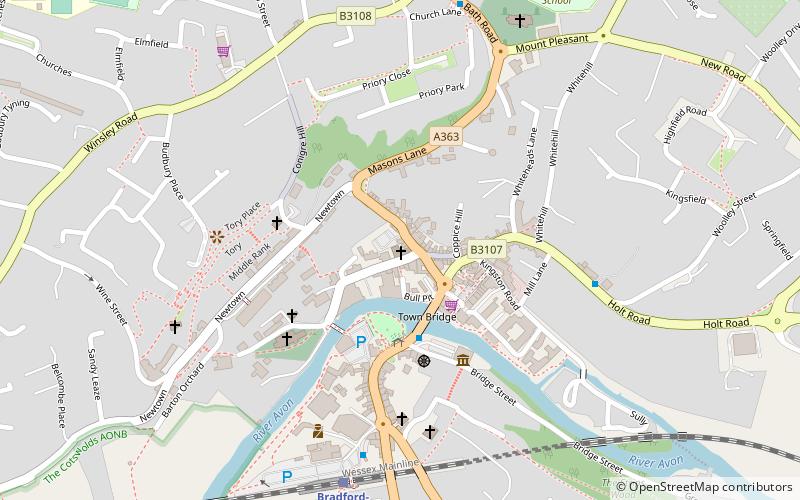 St Thomas More location map