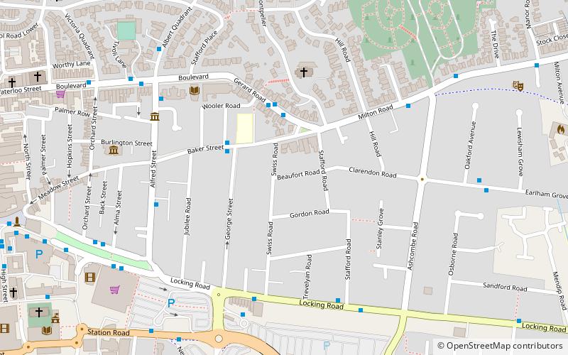 Weston-super-Mare Museum location map