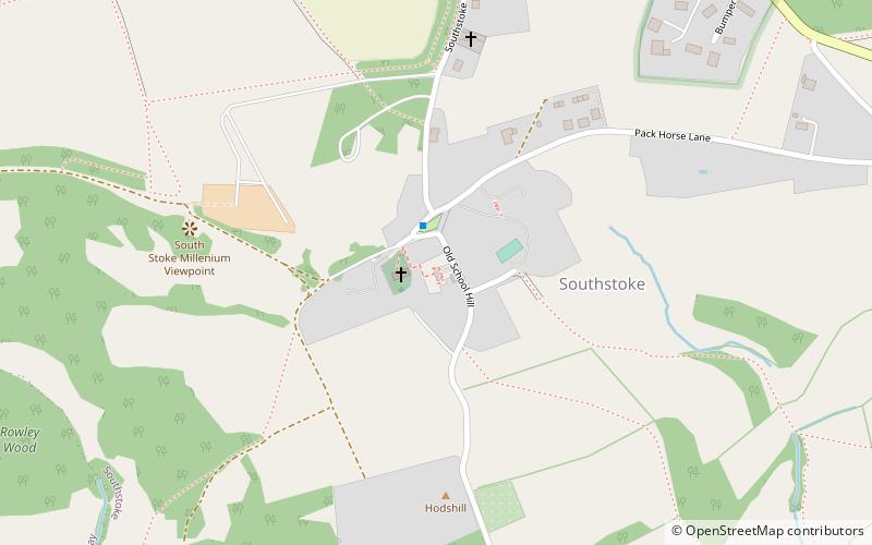 The Packhorse location map
