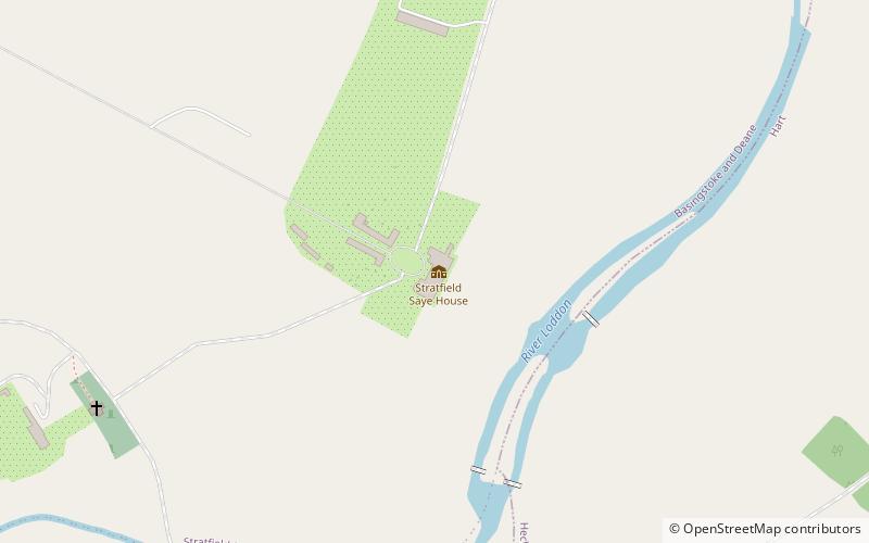 Stratfield Saye House location map