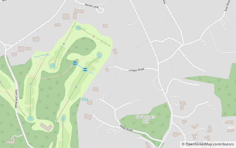 St George's Hill location map
