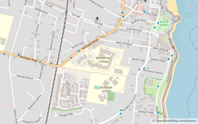 East Kent College location map