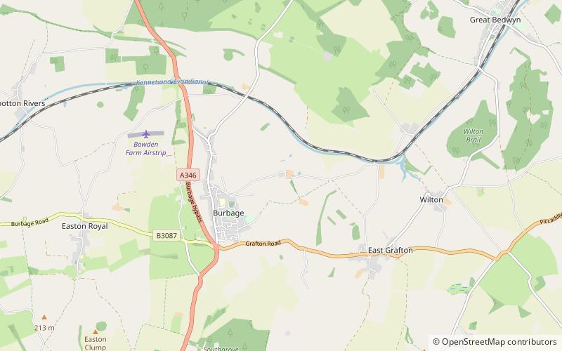 wulfhall pewsey location map