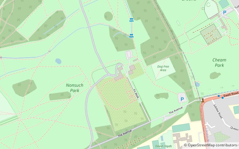 Nonsuch Mansion location map