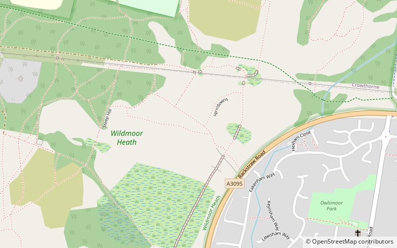 Wildmoor Heath location map