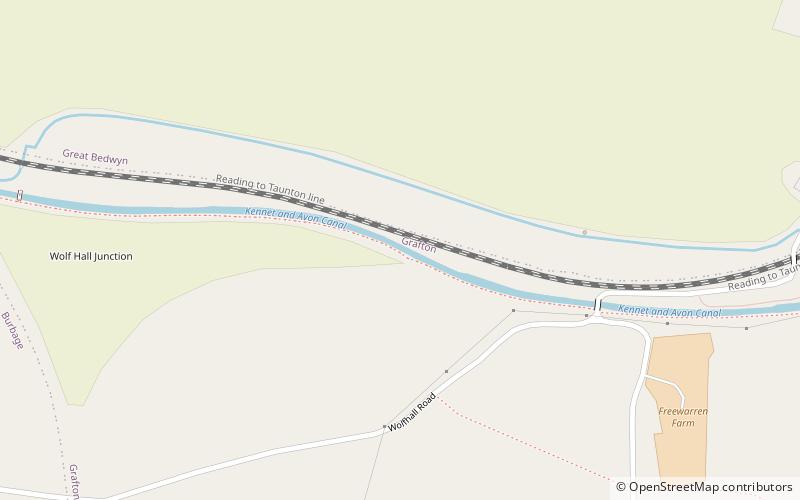 Crofton Locks location map