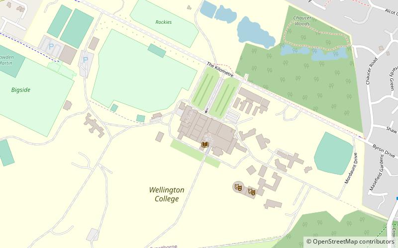 Wellington College location map