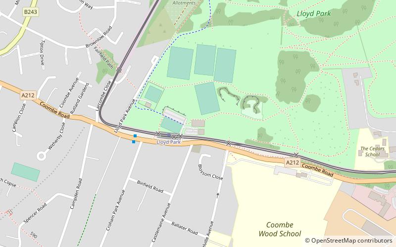 Lloyd Park location map