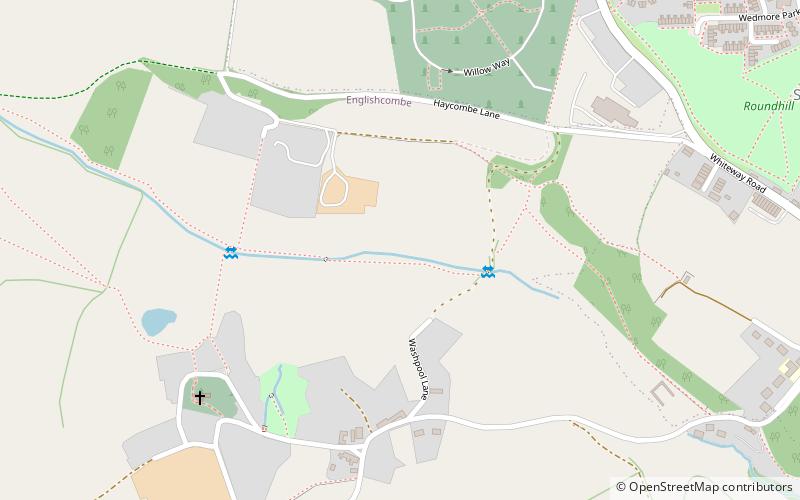 Culverhay Castle location map