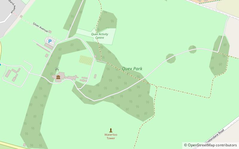 Quex Park location map
