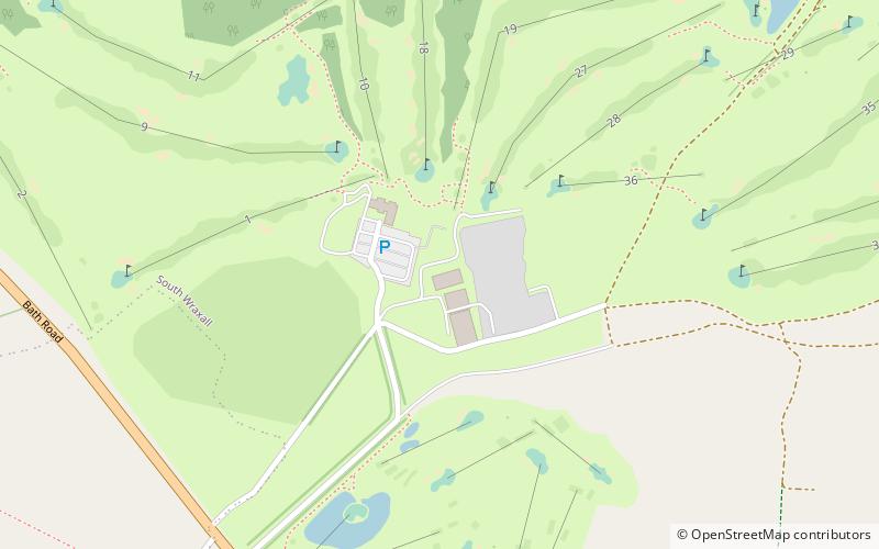 Cumberwell Park location map