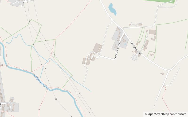 Urchinwood Manor location map