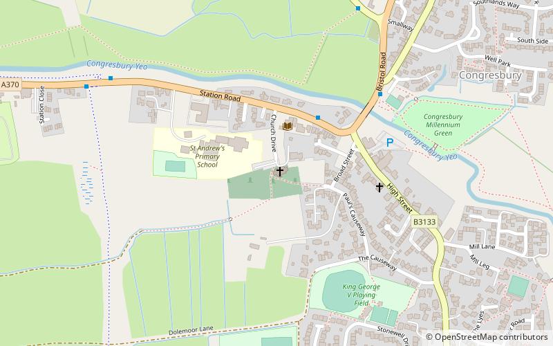 The Vicarage location map