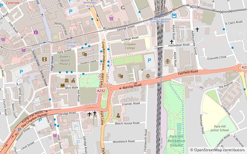 Ashcroft Theatre location map