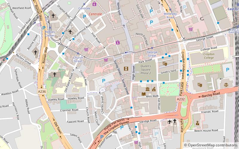 Surrey Street Market location map