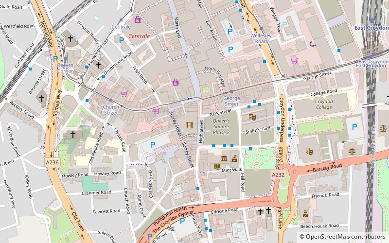 Grants of Croydon location map